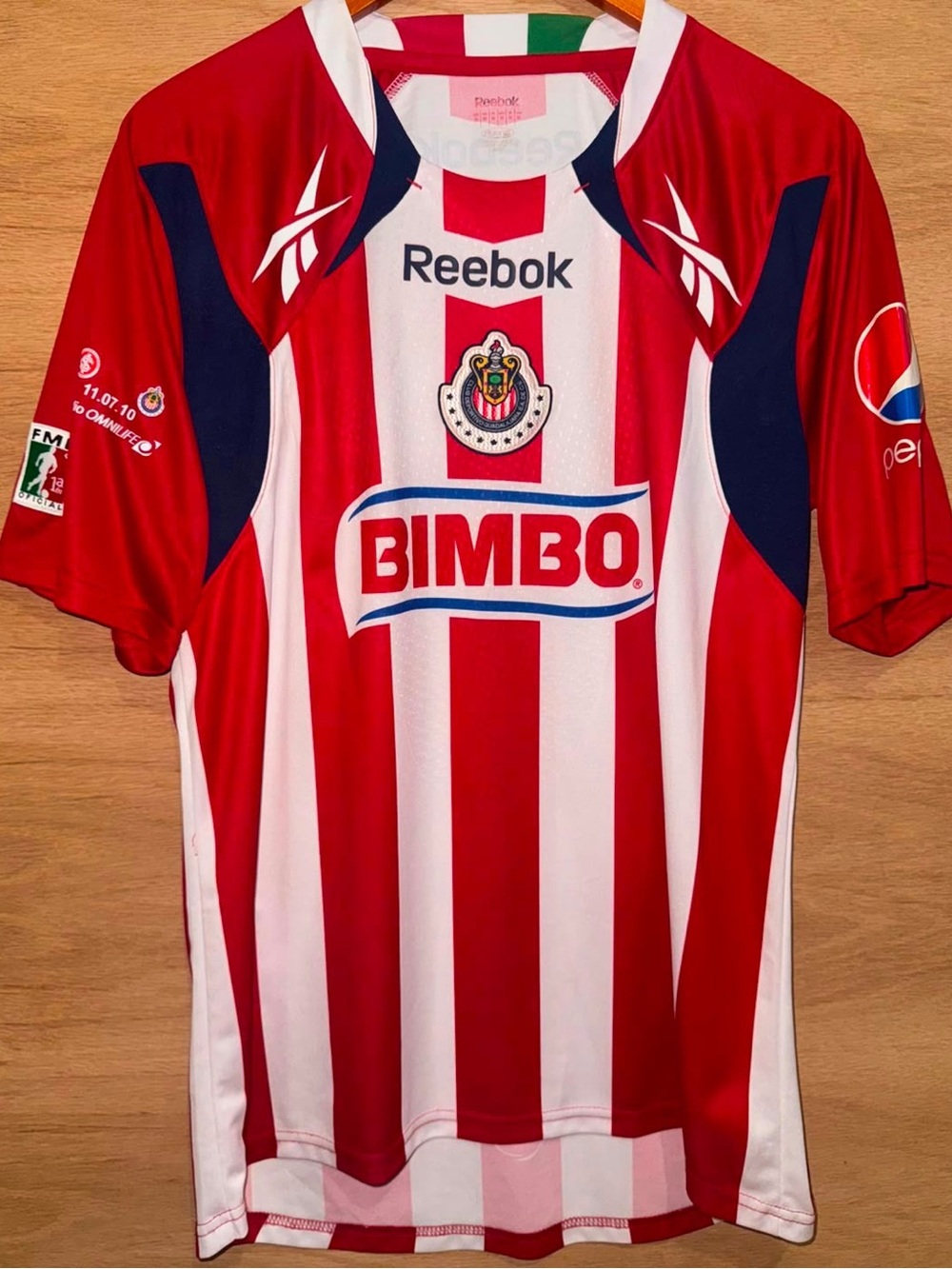 Rare Chivas Reebok Soccer Jersey